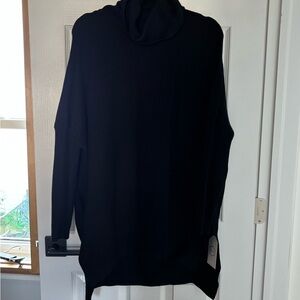 Black Turtleneck Sweater Dress